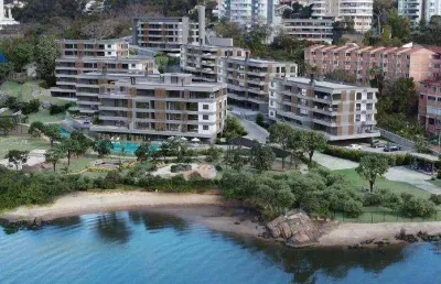 Apartamento duplex com 5 dormitórios à venda, 297 m² por r$ 8.100.000,00 - joão paulo - florianópolis/sc