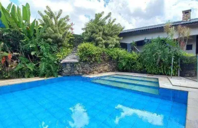 Casa com 4 dormitórios para alugar  por r$ 8.500/mês - jardim santa rosa - itatiba/sp