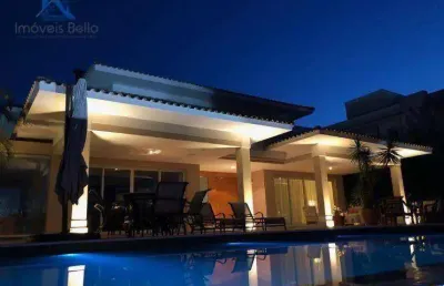 Casa à venda, 680 m² por r$ 4.200.000,00 - condominio ville de chamonix 1 - itatiba/sp