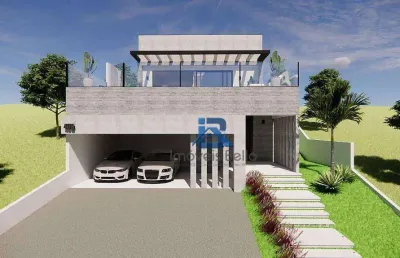Casa com 3 dormitórios à venda, 230 m² por r$ 1.980.000,00 - residencia fazenda santa rosa - fase 1 - itatiba/sp