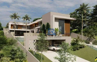 Casa com 4 dormitórios à venda, 611 m² por r$ 1.700.000 - reserva santa rosa - itatiba/sp