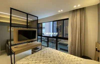 Loft mobiliado na região central de blumenau | cadore imóveis