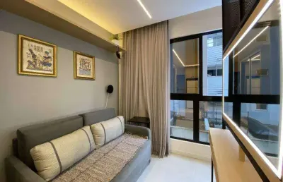 Loft mobiliado na região central de blumenau | cadore imóveis