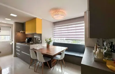 Cobertura exclusiva no vila nova com terraço, hidro e mobiliada | cadore imóveis