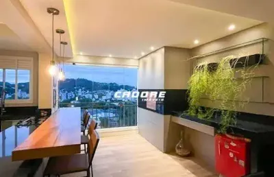 Descubra o espaço ideal para sua família: apartamento de 112m2 mobiliado | cadore imóveis