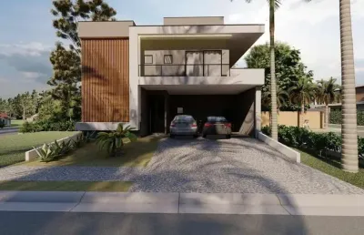 Casa em condomínio fechado com 4 quartos à venda no parque brasil 500, paulínia , 305 m2 por r$ 2.490.000