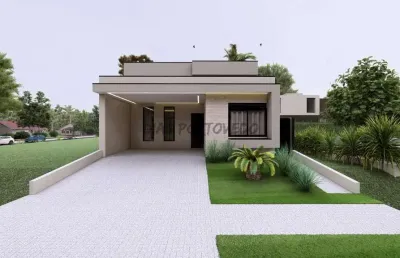 Casa em condomínio fechado com 3 quartos à venda no parque brasil 500, paulínia , 168 m2 por r$ 1.690.000