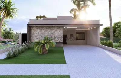 Casa em condomínio fechado com 3 quartos à venda no parque brasil 500, paulínia , 212 m2 por r$ 1.990.000