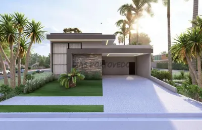 Casa em condomínio fechado com 3 quartos à venda no parque brasil 500, paulínia , 222 m2 por r$ 1.990.000