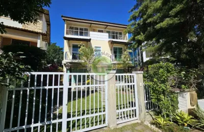 Casa triplex condomínio jardim clube da barra na barra da tijuca; casa barra da tijuca; casa zona oeste rio de janeiro