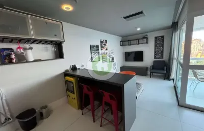 Apartamento de 1 quarto com 2 salas e vaga na barra da tijuca - rio de janeiro-rj: imperdível oportunidade de investimento!