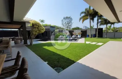 Casa de luxo à venda em condomínio na barra da tijuca - 5 quartos, 5 suítes, 2 salas, 8 banheiros, 4 vagas - rio de janeiro-rj