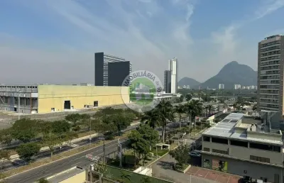 Sala comercial à venda no condomínio na barra olímpica - 1 sala, 1 banheiro, 1 vaga de garagem - rio de janeiro-rj