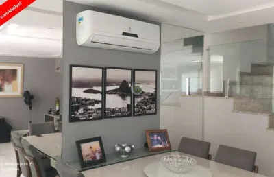 Casa em condomínio em jacarepaguá, rio de janeiro - 3 quartos, 2 suítes, 4 banheiros, 3 vagas - 178m², freguesia, piscina, lazer, pivacidade