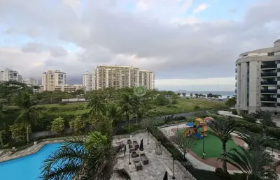 Apartamento de luxo na barra da tijuca: 4 quartos, 3 suítes, 2 salas, 5 banheiros, 3 vagas de garagem, 230m² - rio de janeiro-rj.
