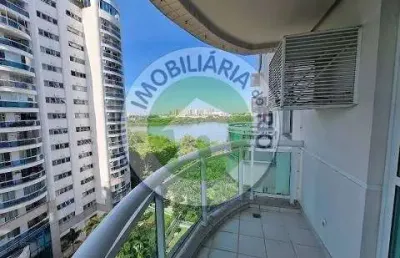 Península paradiso - 04 quartos - 151m² - vista lateral lagoa - barra da tijuca