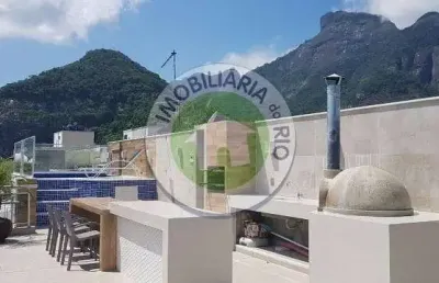 Cobertura reformada - jardim oceânico- 4quartos -380 m2- barra da tijuca