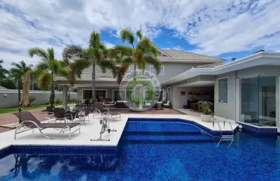 Linda casa de 800m², 6 quartos no condomínio del lago - barra da tijuca