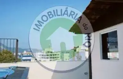 Cobertura de luxo com 3 quartos e 180m² na freguesia (jacarepaguá) - rio de janeiro-rj