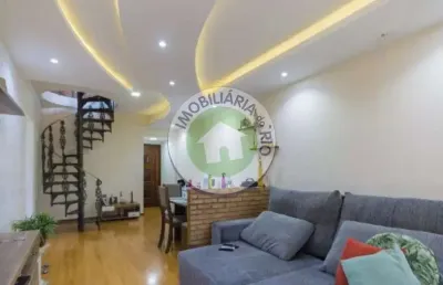 Avenida nos manancias- excelente cobertura duplex na taquara- 3 quartos- 121.m2