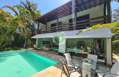 Casa contemporânea de 448m², 4 quartos no condomínio águas do itanhangá - barra da tijuca
