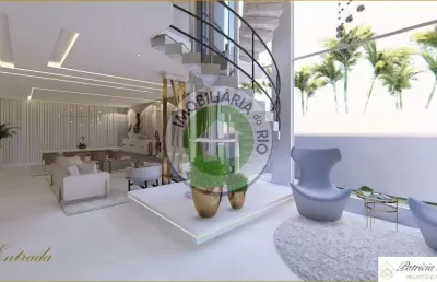 Casa de 750m², 5 suítes no condomínio alphaville - barra da tijuca