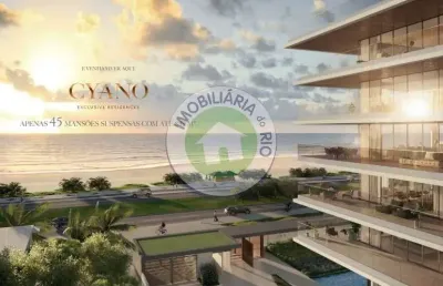 Apartamento de 400m², 4 suítes no condomínio cyano no ed. sabbia - barra da tijuca