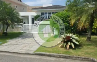 Crystal lake casa com 600m², com 5 quartos - barra da tijuca