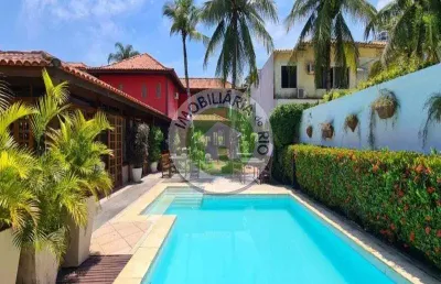 Casa à venda, 800 m² por r$ 7.800.000,00 - barra da tijuca - rio de janeiro/rj