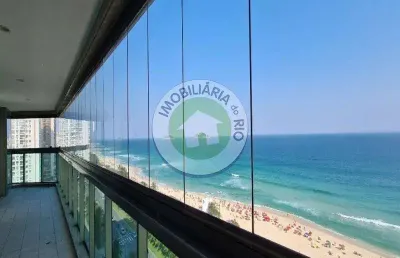 Apartamento com 4 dormitórios para alugar, 280 m² por r$ 21.000,00/mês - barra da tijuca - rio de janeiro/rj