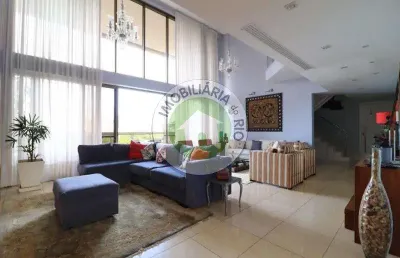 Apartamento duplex à venda, 310 m² por r$ 4.700.000,00 - barra da tijuca - rio de janeiro/rj