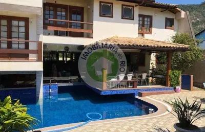 Casa à venda, 575 m² por r$ 2.600.000,00 - recreio dos bandeirantes - rio de janeiro/rj