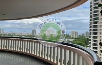 Apartamento de luxo na barra da tijuca, rio de janeiro - 3 quartos, 1 suíte, 145m² - venda ou locação!