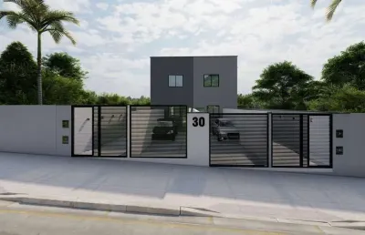 Casa com 2 quartos à venda na rua julieta gomes, 870, porto seguro, ribeirão das neves, 65 m2 por r$ 225.000