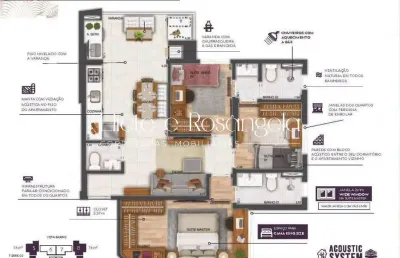 Apartamento andar alto para venda no wonder, sol da manhã.