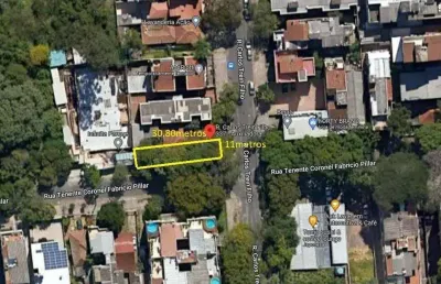 Terreno-lote residencial para venda  no bairro mont serrat em porto alegre