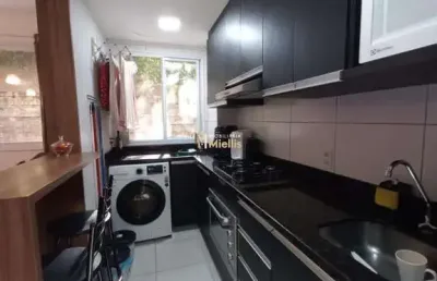 Apartamento de 2 dormitórios no clube residencial santa isabel