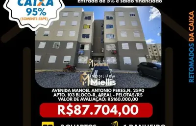Imóvel retomado caixa no bairro areal em pelotas - oportunidade única!
