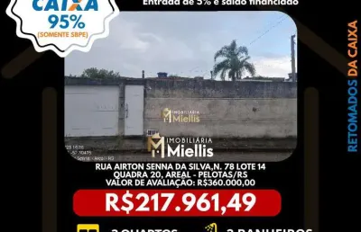 Imóvel retomado caixa no bairro areal em pelotas - oportunidade única!