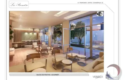 Magnífico apartamento de 3 dormitórios no centro de florianópolis- construção