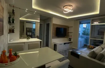 Maravilhoso apartamento de 2 dormitórios na trindade