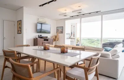 Maravilhoso apartamento com 188m² e 3 suítes no campeche em florianópolis