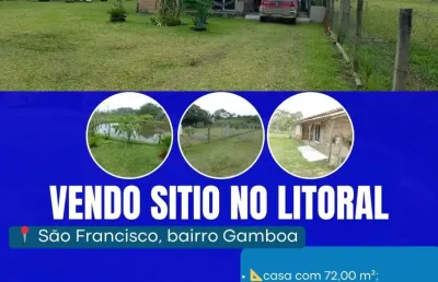 Chácara / sítio com 2 quartos à venda na Rua Geral do Forte, Gamboa, São Francisco do Sul