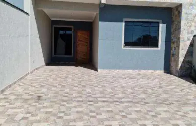 Linda  casa com 3 dormitorios no  bairro maranhão em araucaria