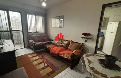 Apartamento para locação em são vicente, itararé, 1 dormitório, 1 banheiro, 1 vaga