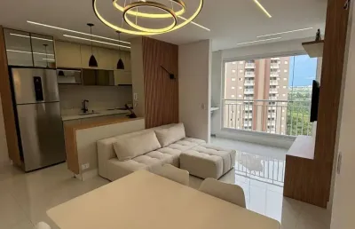 Apartamento, 2 dormitórios (1 suíte), varanda, alvoradas arboville jacareí.