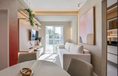 Apartamento 2 dormitórios ( 1 suíte), 1 vaga, lazer, jardim oriente, são josé dos campos.