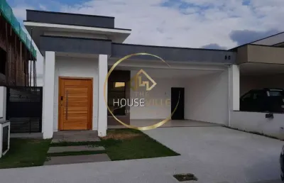 Casa térrea, 3 dormitórios (1 suíte), 4 vagas, 300m2, condomínio malibu.