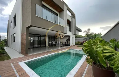 Casa sobrado, 5 dormitórios (5 suítes,1 master), alphaville, urbanova, sjc.