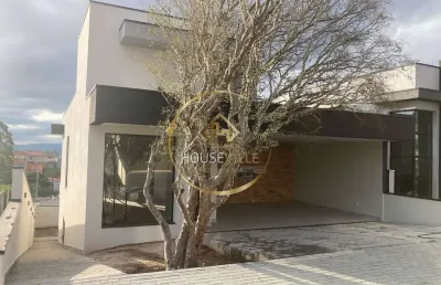 Casa sobrado, 3 dormitórios(1 suíte), condomínio reserva do vale, caçapava.
